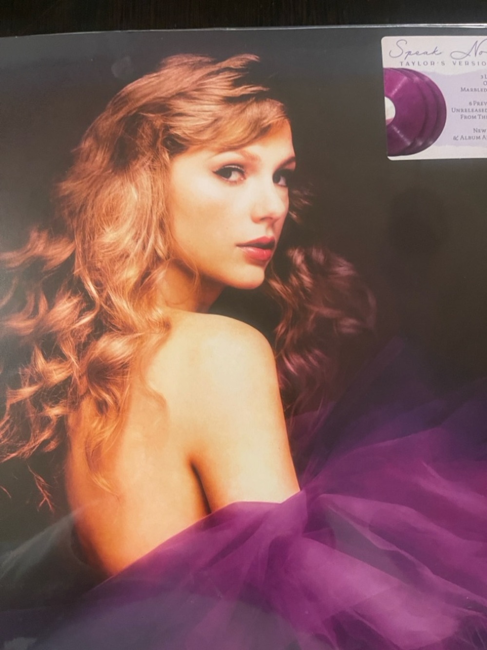 TAYLOR SWIFT SPEAK NOW 3-LP COLORED VINYL SEALED!!